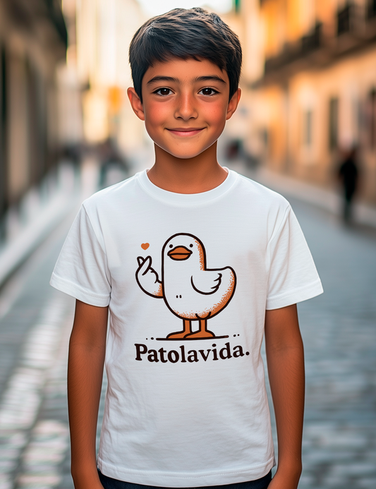 Camiseta Patolavida. L 544 Kids