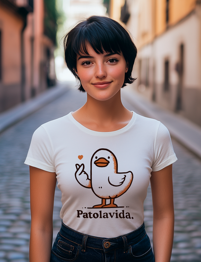 Camiseta Patolavida. L 544