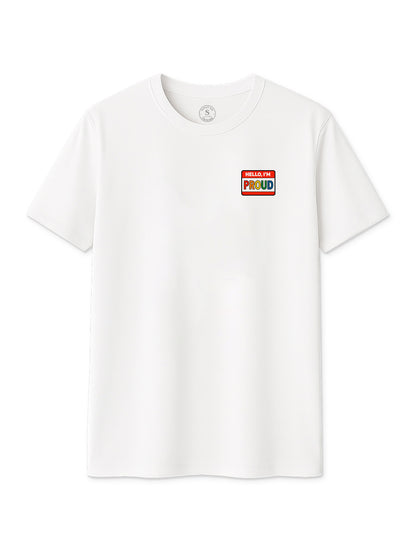 Camiseta Hello, I´m proud. L 545