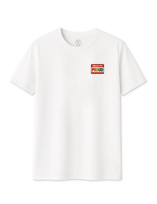 Camiseta Hello, I´m proud. L 545