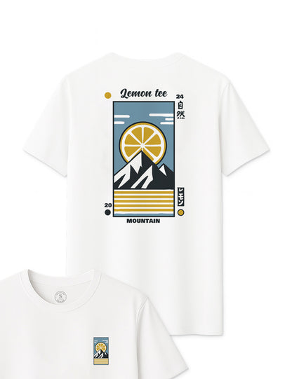Camiseta Mountain nature lemon. L 56 (Oversize)