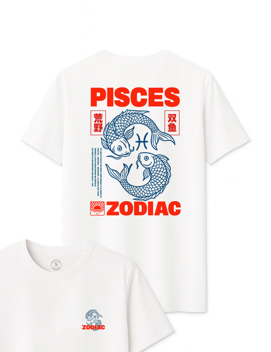Camiseta Pisces Zodiac. L 566 Kids