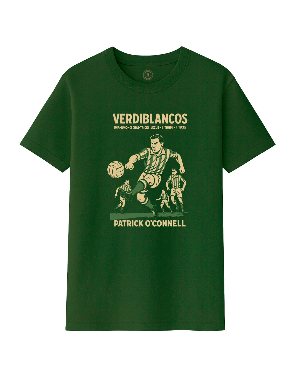Camiseta Patrick O´connell Verdiblanco. L 575