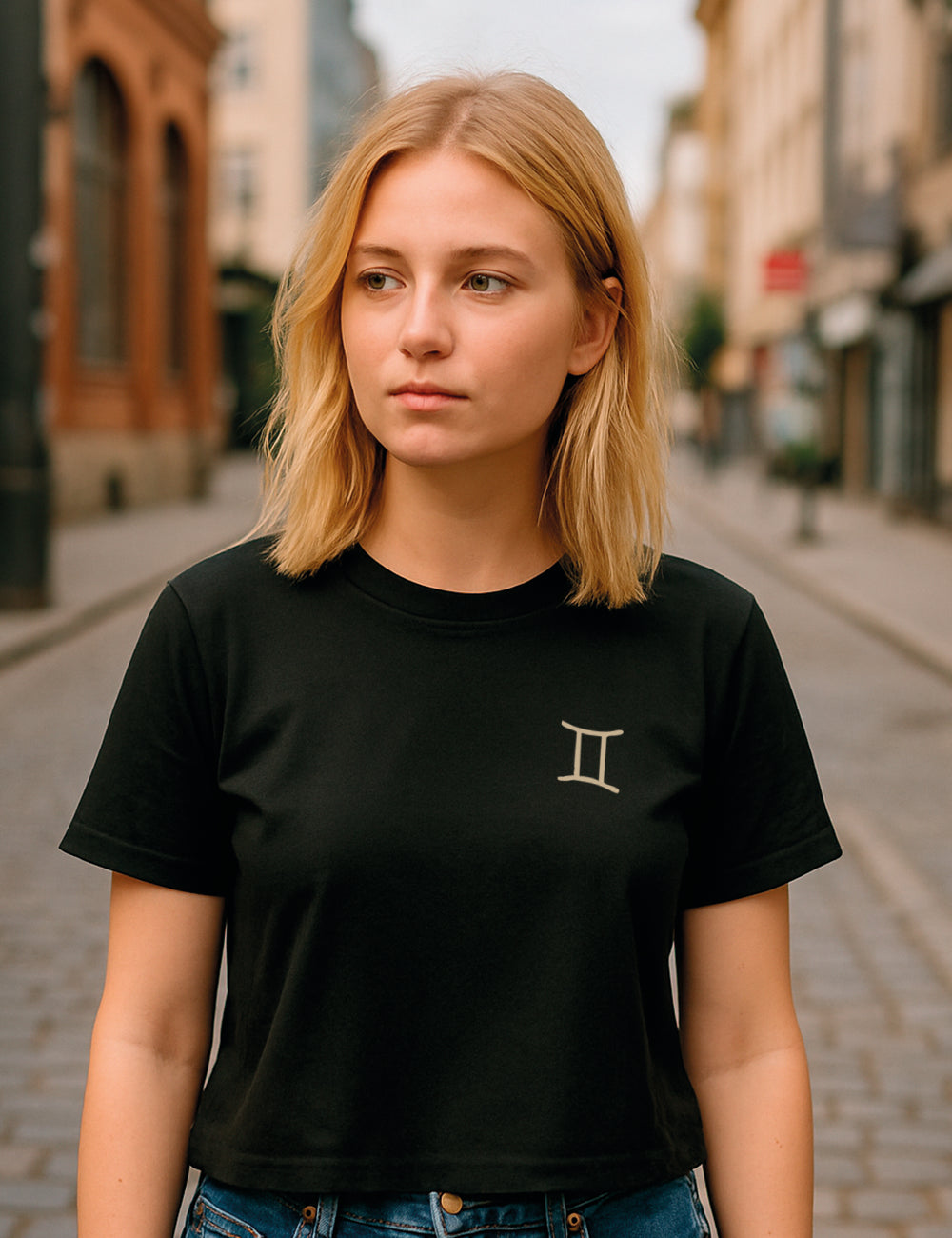 Camiseta Geminis Tarot Crop. L 582