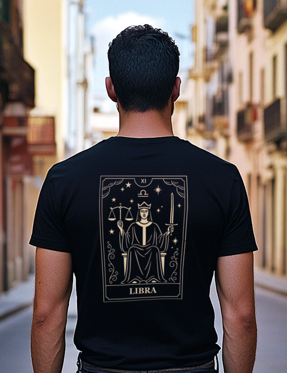 Camiseta Libra Tarot. L 586