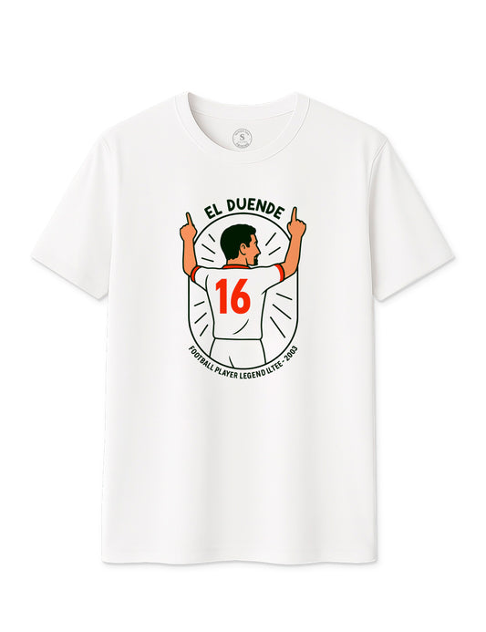Camiseta El Duente. Blanquirrojos Sevilla. L 696