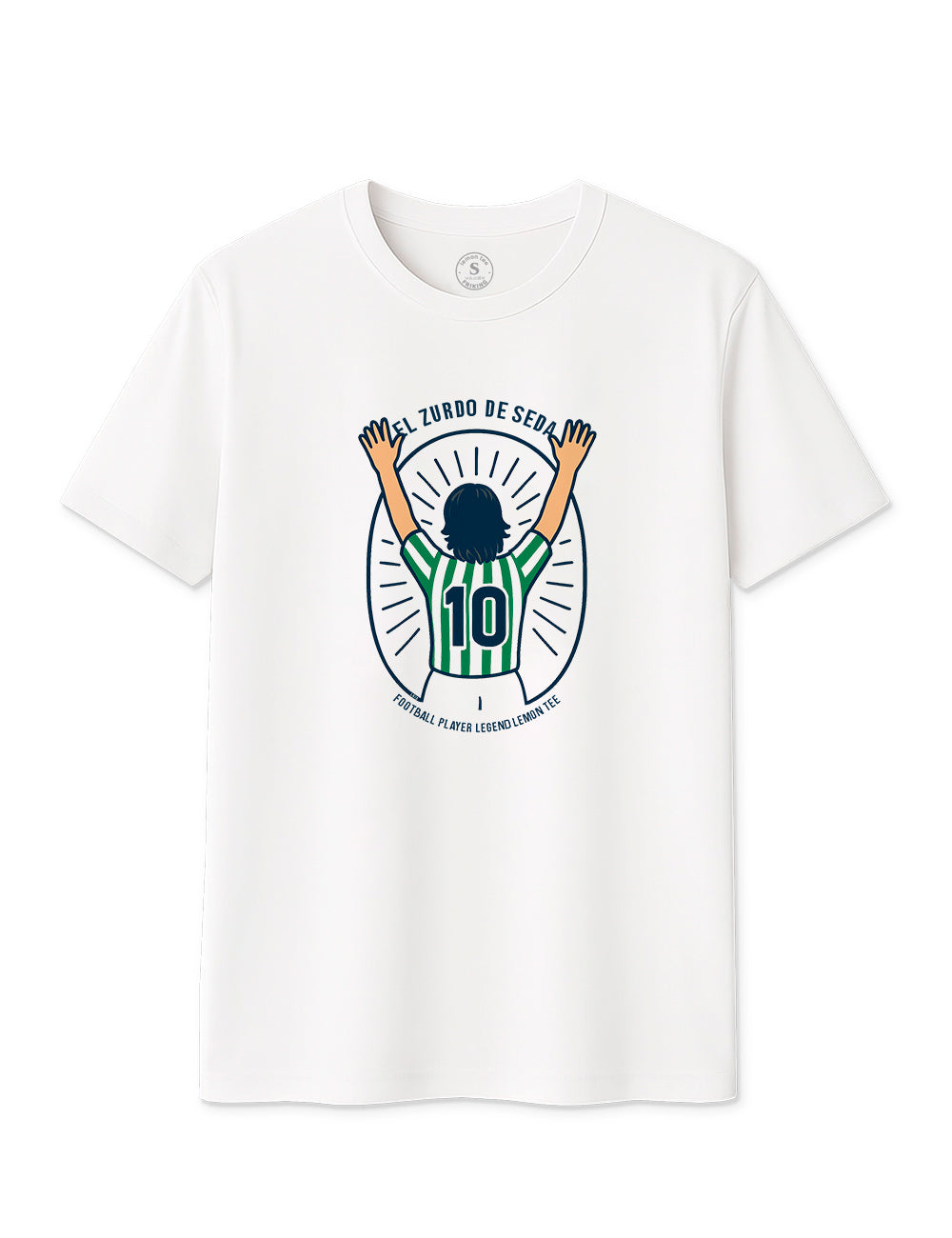 Camiseta El Zurdo de seda. L 613