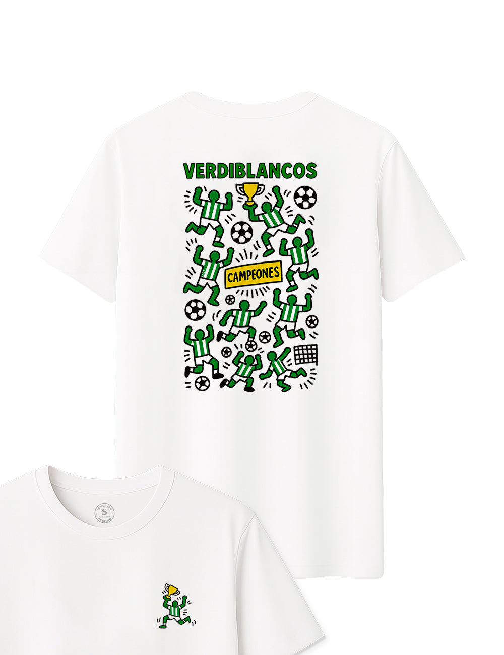 Camiseta Goligotes Verdiblancos. L 621