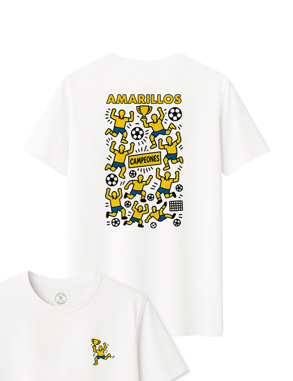 Camiseta Goligotes Amarillos. L 622