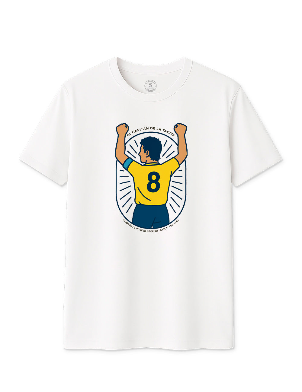 Camiseta El capitán de la tacita 1984. L 626