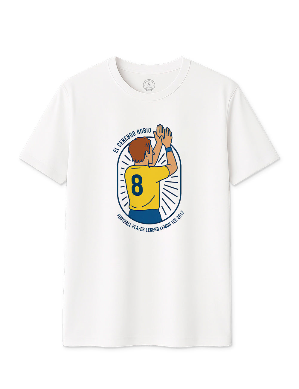 Camiseta El cerebro rubio 2017. L 627