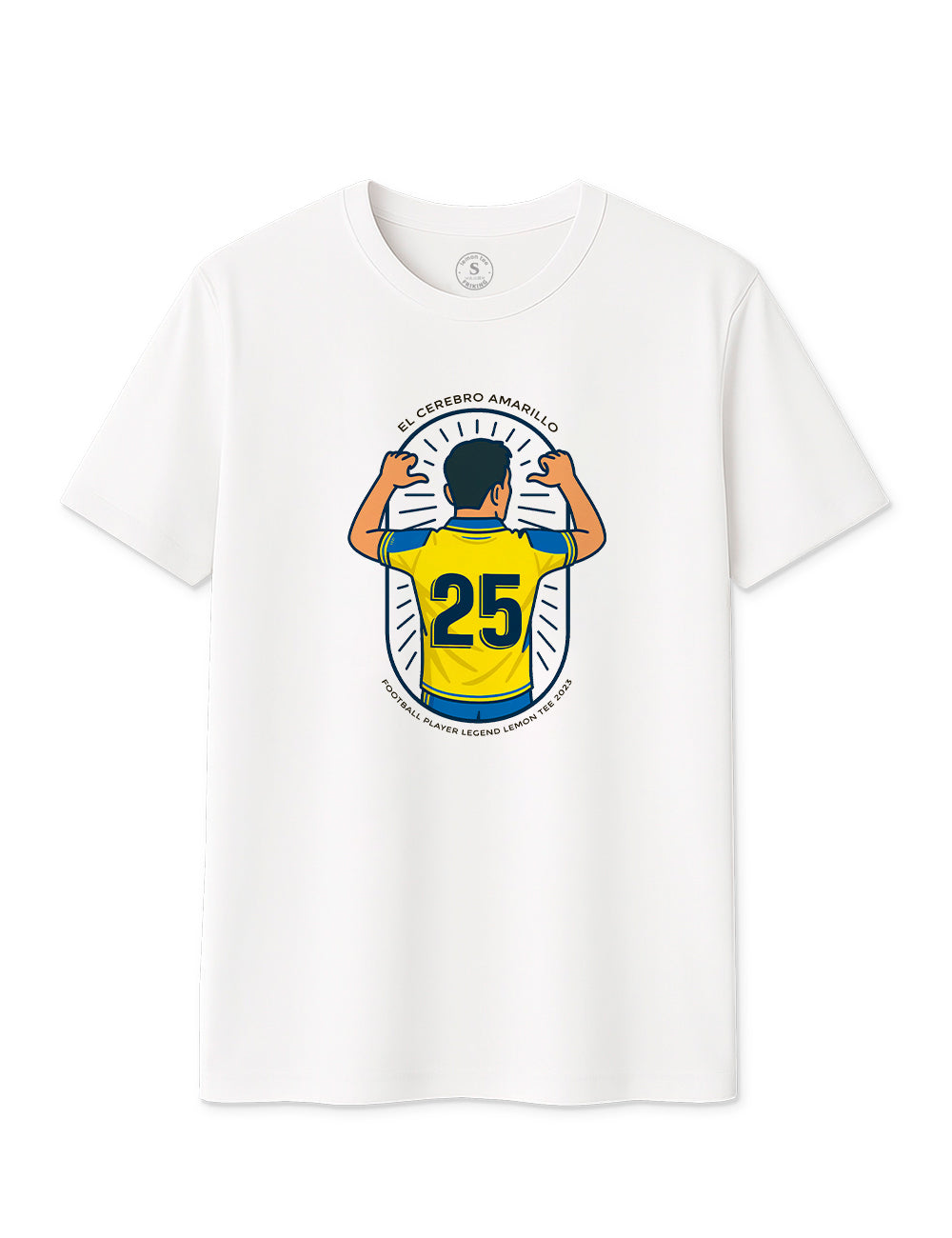 Camiseta El cerebro amarillo 2023. L 631