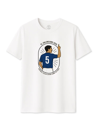 Camiseta El Valenciano azul 2023. Oviedo. L 643