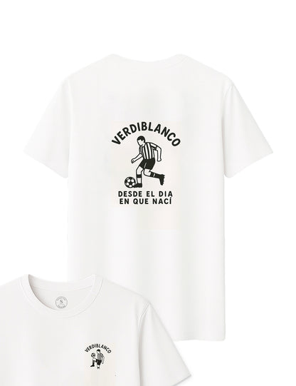 Camiseta Verdiblanco desde que nací. L 657