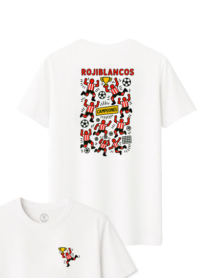 Camiseta Goligoles Rojiblanco Almería. L 664