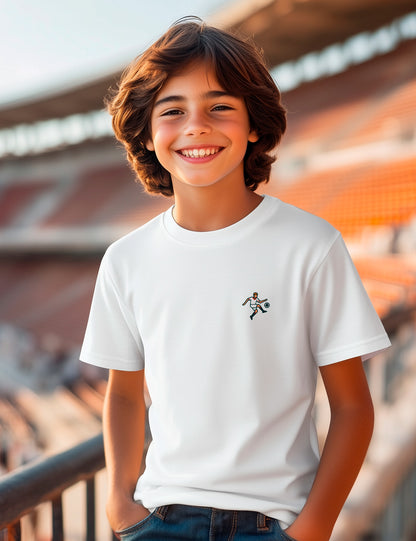 Camiseta Pases blanquirrojos Sevilla. L 688 Kids