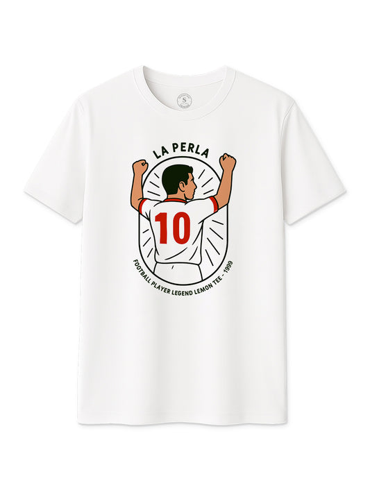 Camiseta La Perla. Blanquirrojos Sevilla. L 697