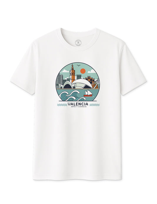 Camiseta Valencia arte y ciencia. L 74