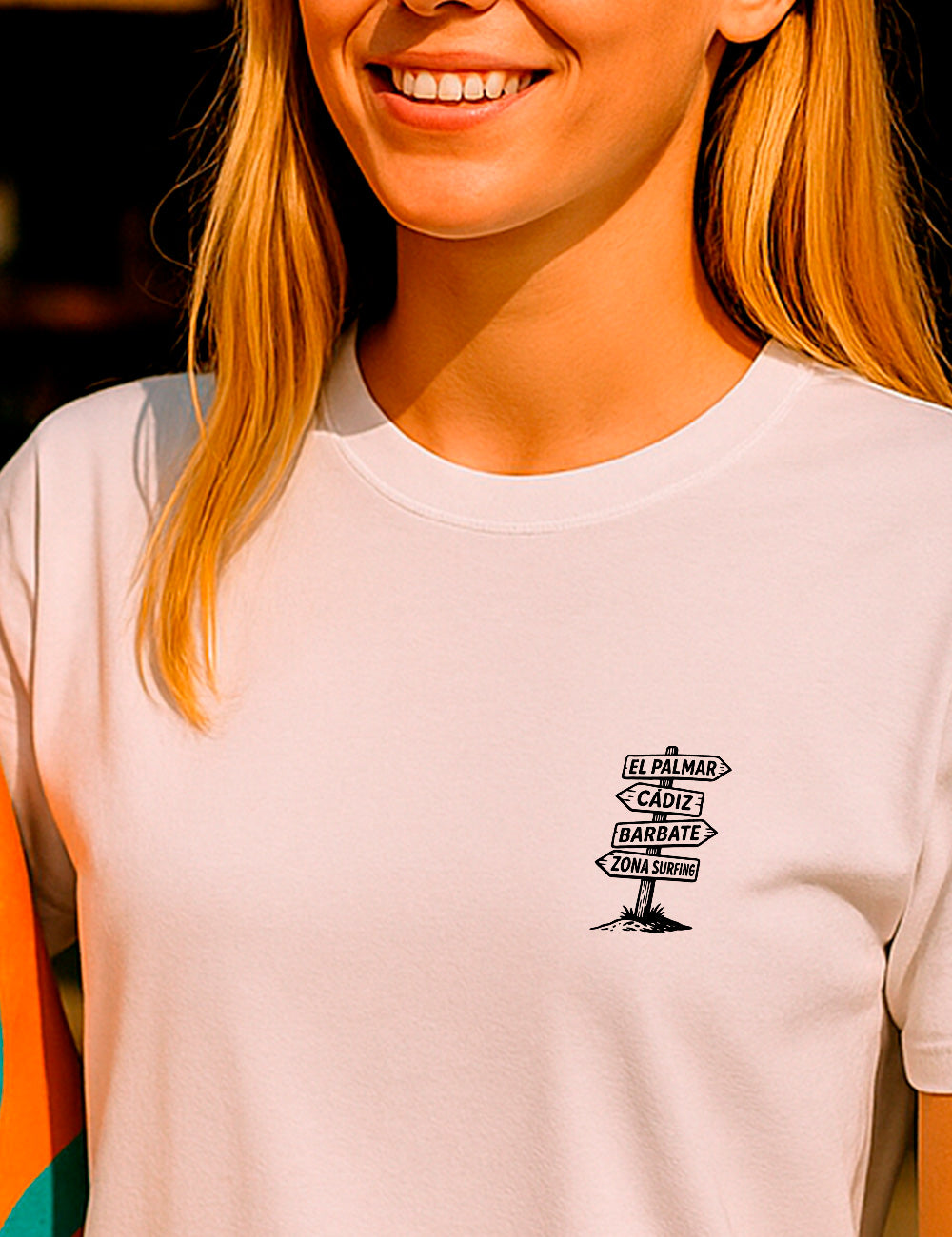 Camiseta Sign Beaches. L 847 LTE