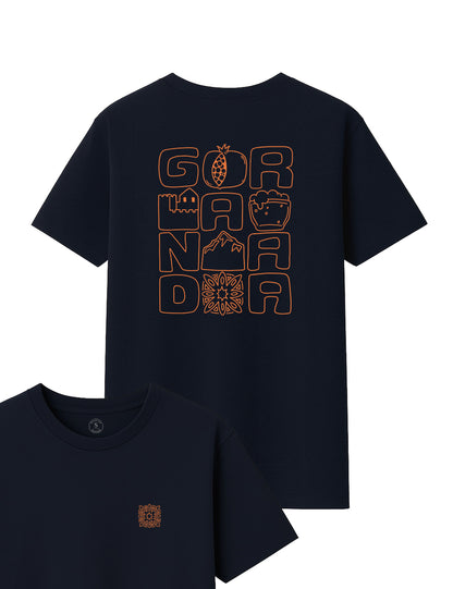 Camiseta Granada Vibes. L 90