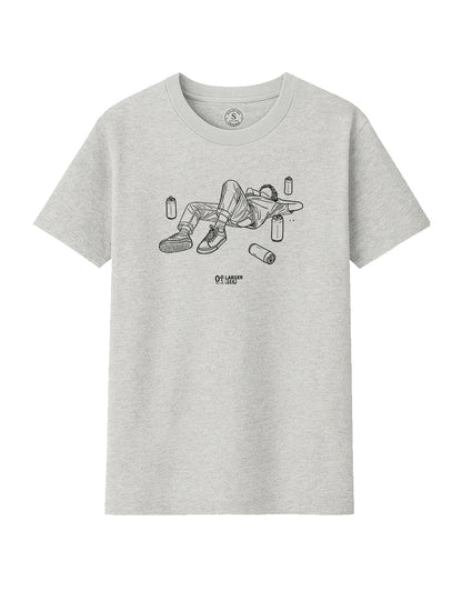 Camiseta 100% Larger Beer. L 92