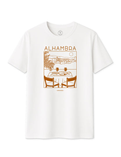 Camiseta Vista a la Alhambra. L 93