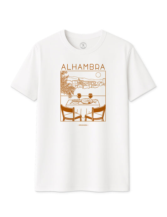 Camiseta Vista a la Alhambra. L 93