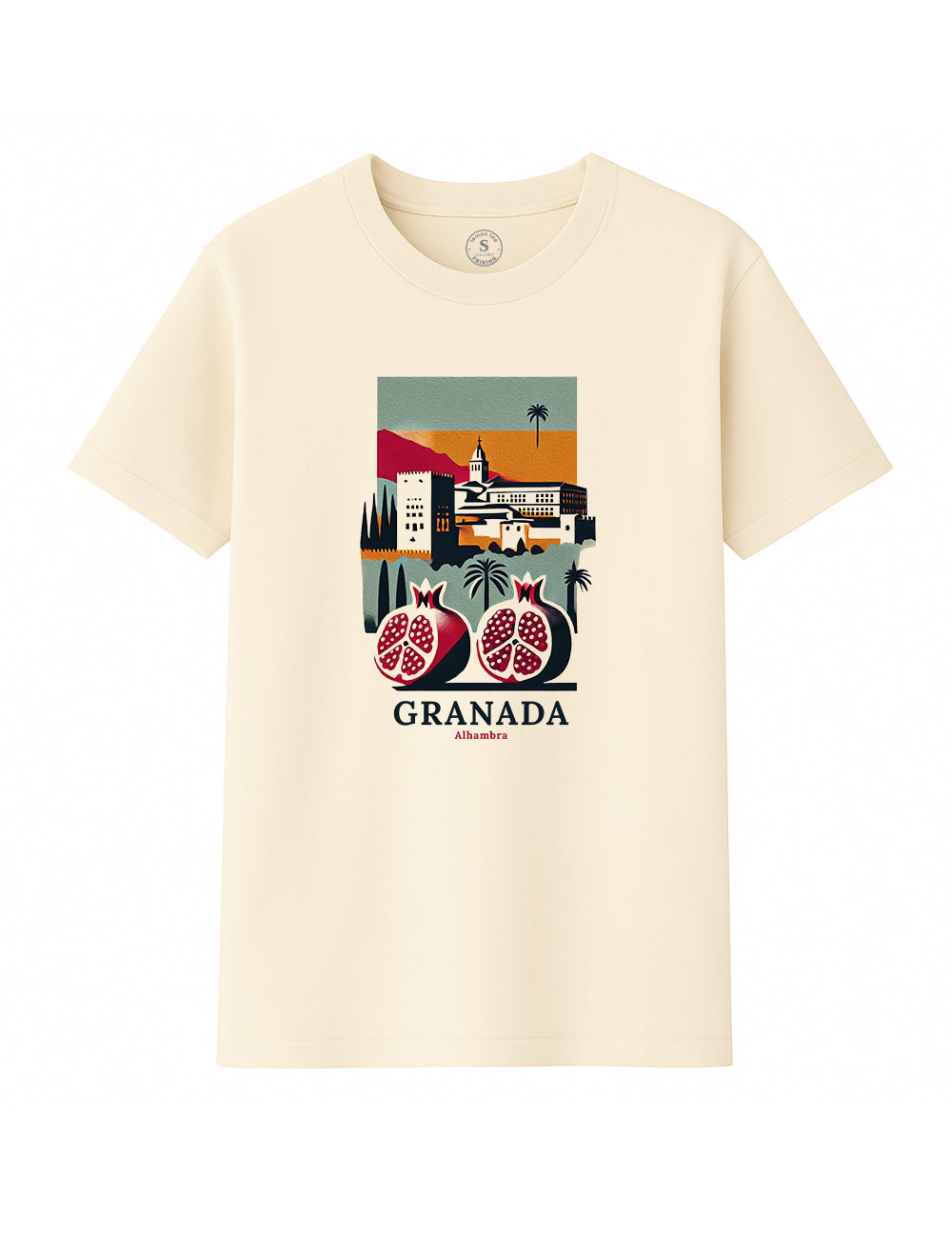 Camiseta Granada al Oleo. L 96