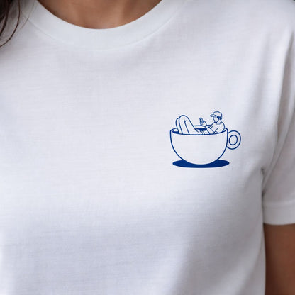 Camiseta Slow Coffee Club. L 1519