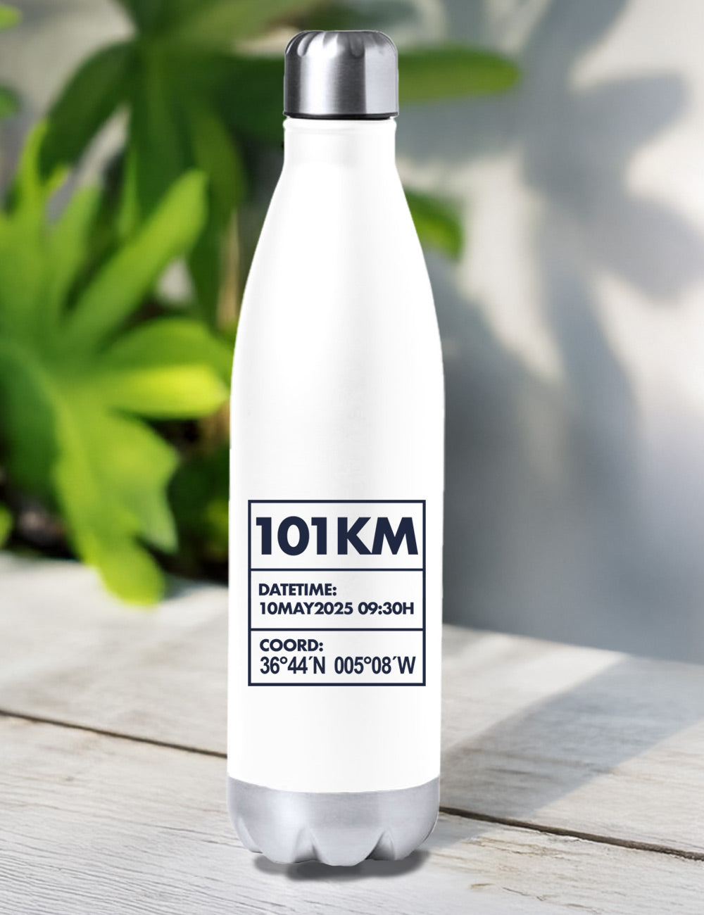 Botella térmica  101km Ronda Blanca. L439