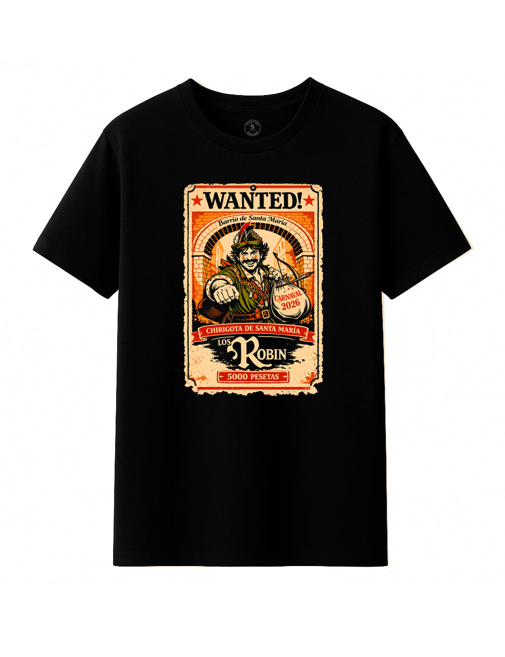 Camiseta Wanted Los Robins. L 1579