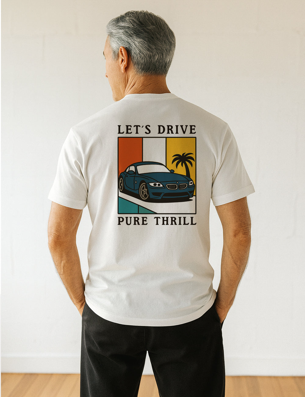 Camiseta Let´s Drive. L 1342