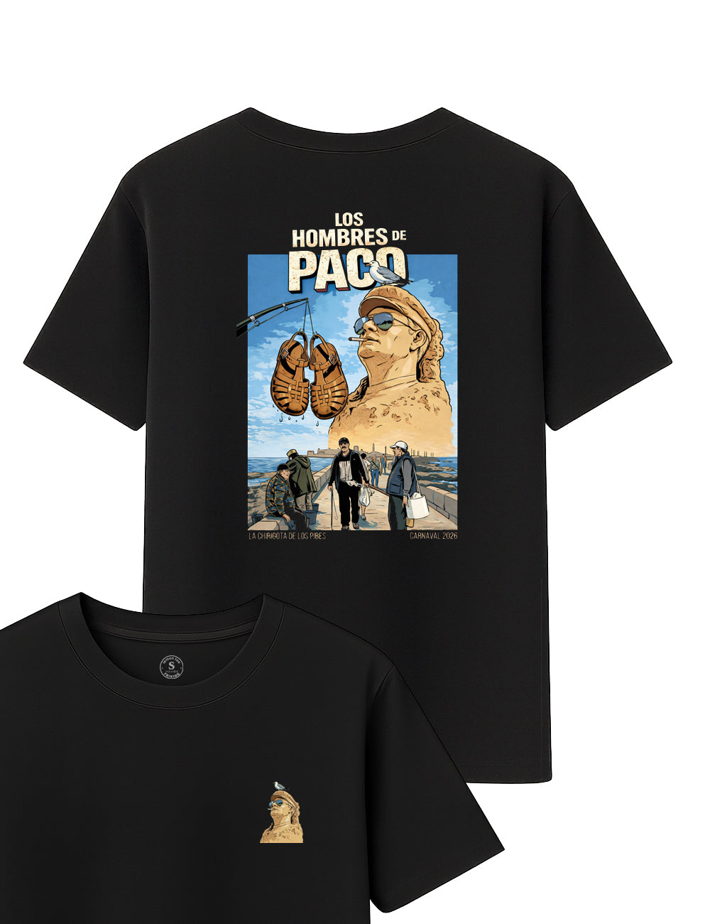 Camiseta  Chirigota Los hombres de Paco. L 1584