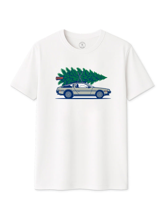 Camiseta The Delorean Christmas. L1330