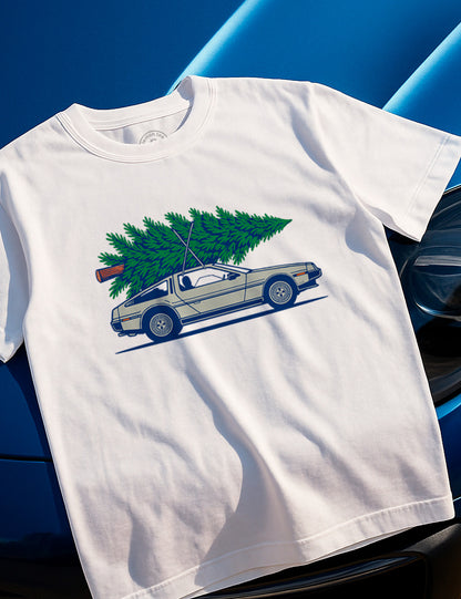 Camiseta The Delorean Christmas. L1330