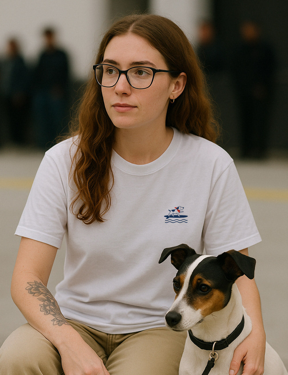 Camiseta Dog Surfing 2. L 836 LTE