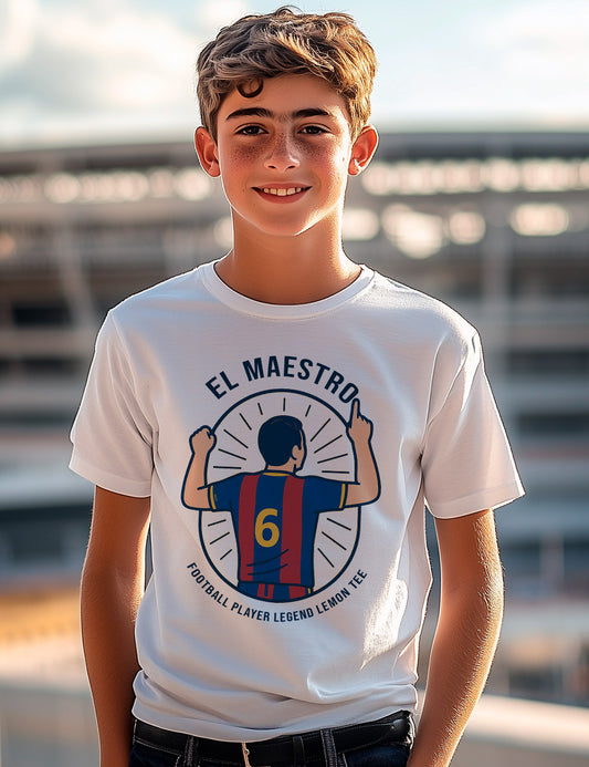 Camiseta El Maestro.  L 600 Kids