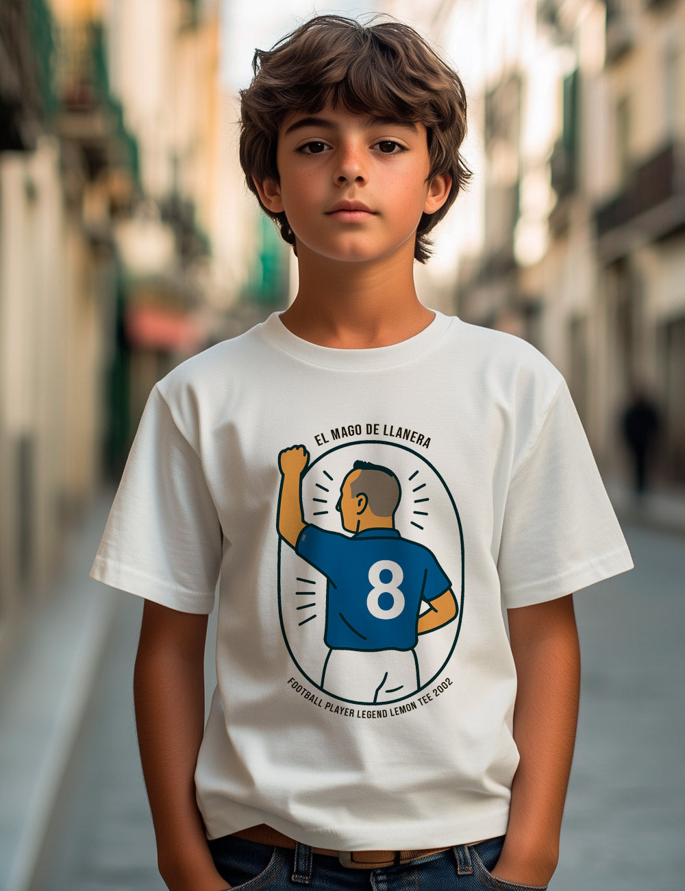 Camiseta El Mago de Llanera. Oviedo. L 640 Kids