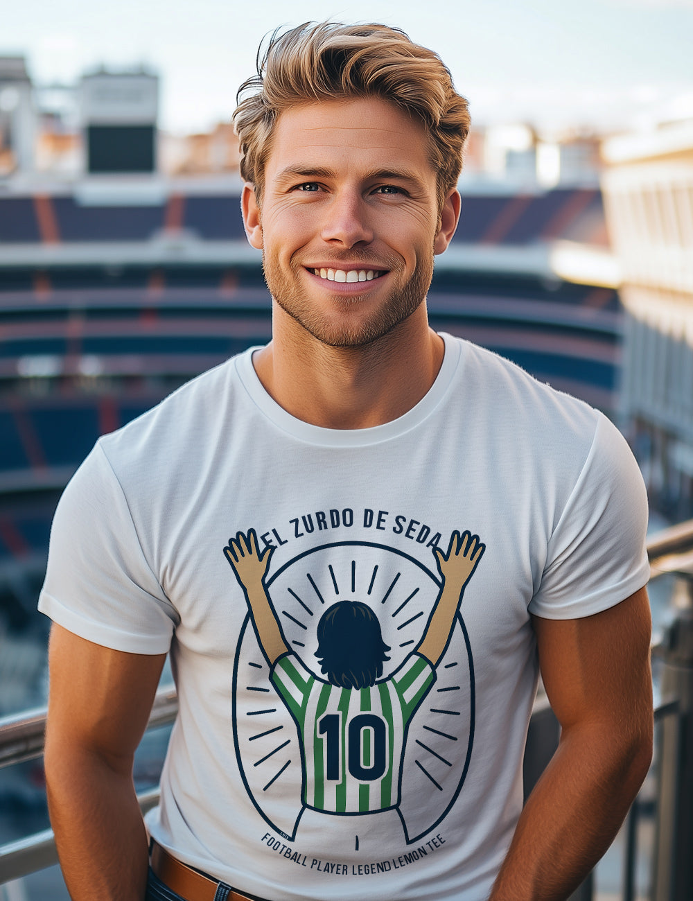 Camiseta El Zurdo de seda. L 613