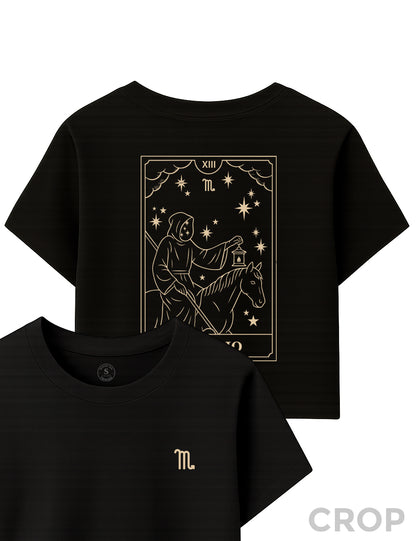 Camiseta Escorpio Tarot Crop. L 587