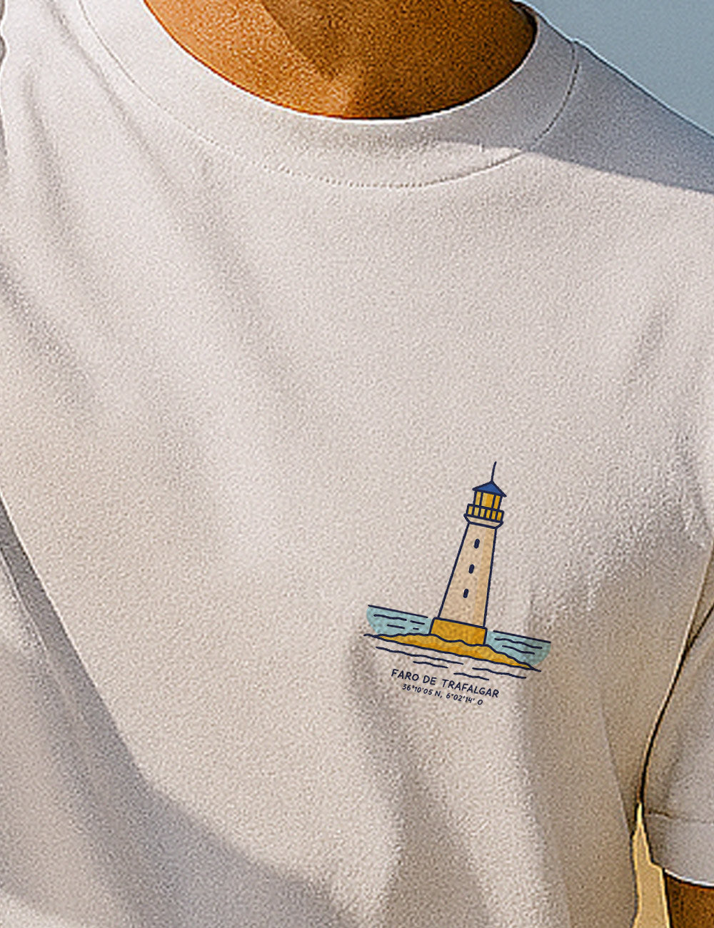Camiseta Faro de Trafalgar. L 833 LTE
