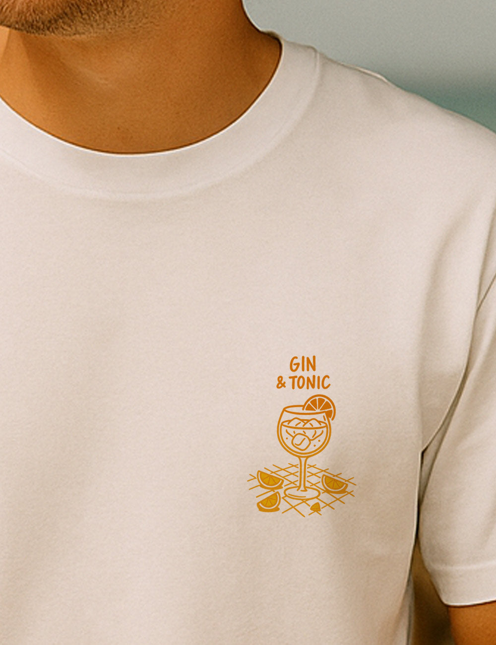 Camiseta Gin & Tonic. L 825 LTE