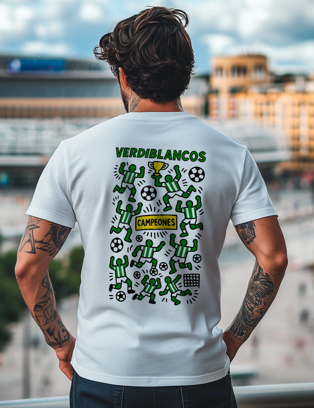 Camiseta Goligotes Verdiblancos. L 621