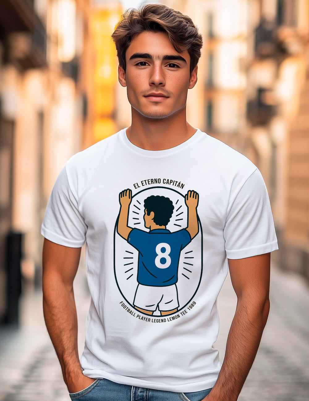 Camiseta Eterno Capitan. Oviedo. L 638