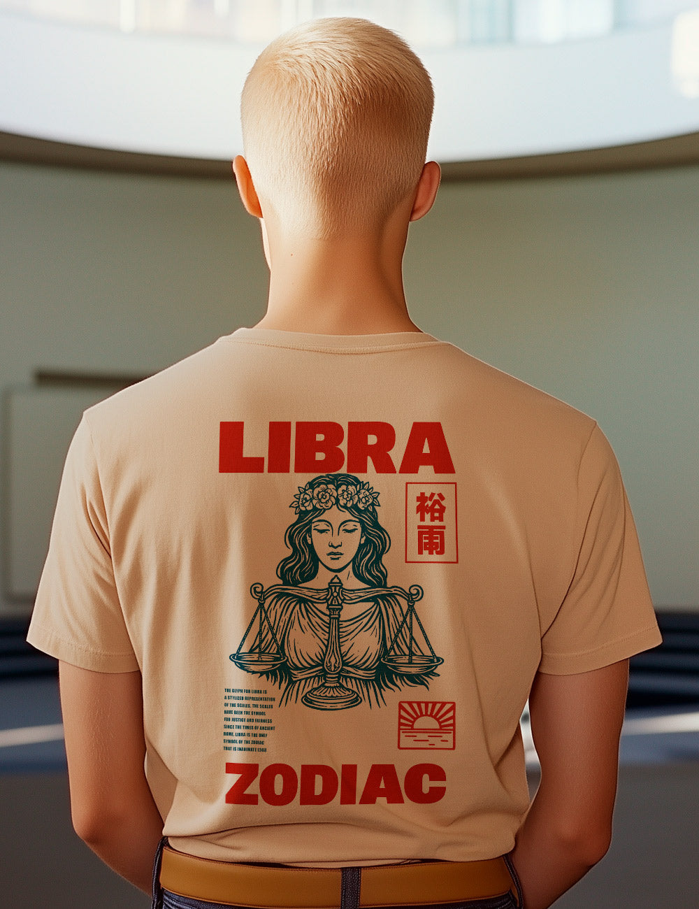 Camiseta Libra Zodiac. L 563