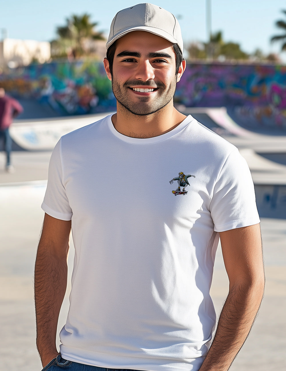 Camiseta Skeleton Skate. L 135