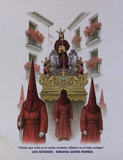 Camiseta Los Gitanos Ronda. L 433
