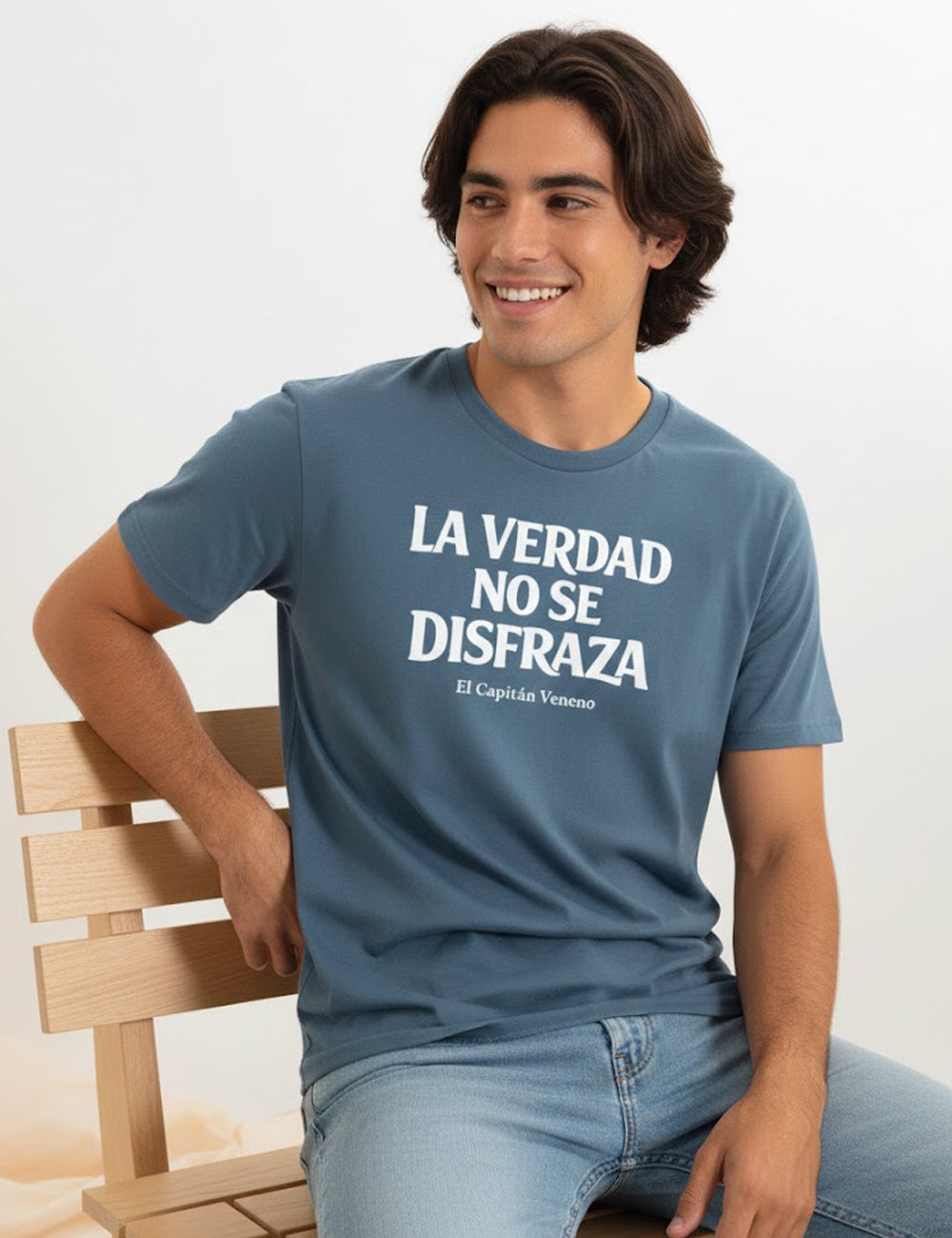 Camiseta La verdad no se disfraza. Juan Carlos Aragón. L 1554