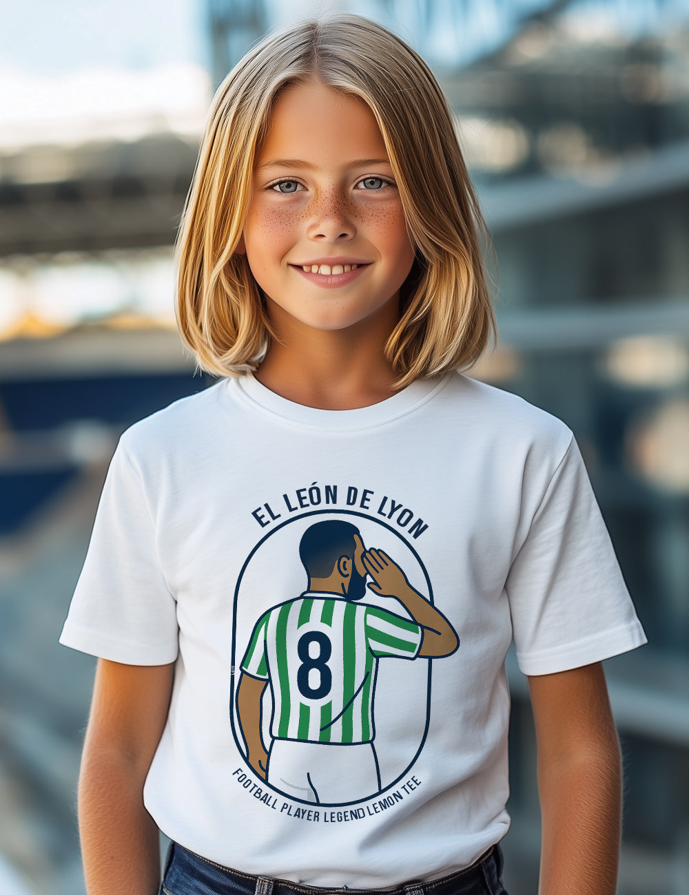 Camiseta El Leon de Lyon. L 615 Kids