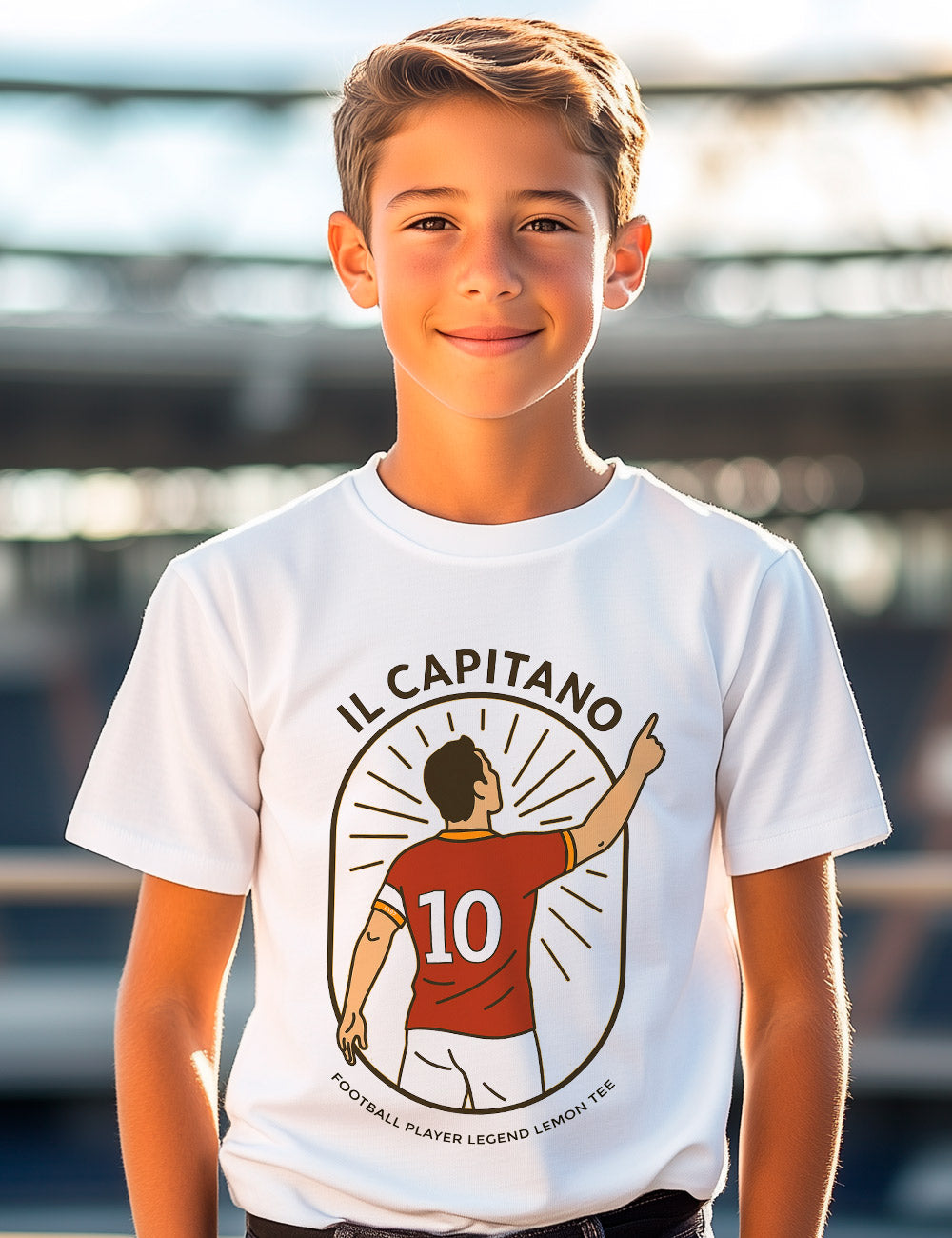 Camiseta Il Capitano.  L 597 Kids